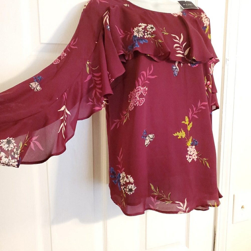 Kaari Blue blouse